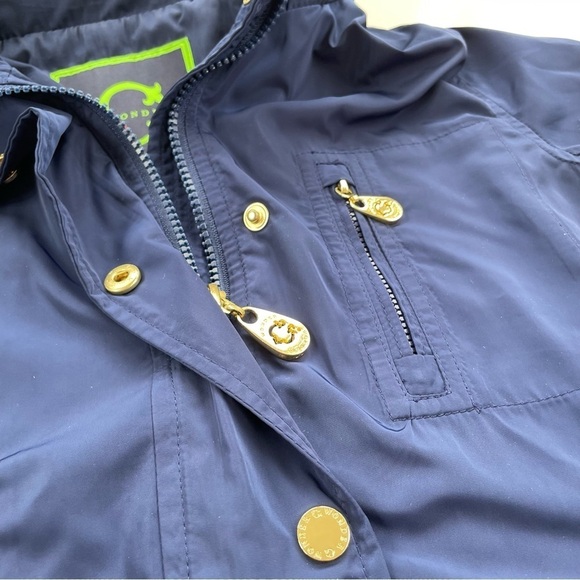C. Wonder Women's Navy Gold Hooded Utility Field Jacket Size XS - Picture 4 of 10